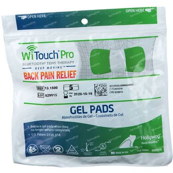 WiTouch Pro Gel Pads 10 pièces