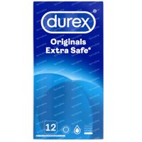 Durex® Originals Extra Safe Préservatifs 12 préservatifs