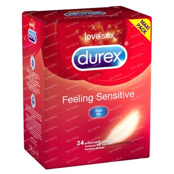 Durex Préservatifs Feeling Sensitive 24 st