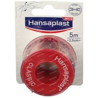 Hansaplast Med Sparadrap Emplâtre Classic 2.5cm x 5m 1 st