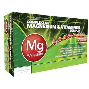 Magnesium & Vitamine B Complex 60 capsules