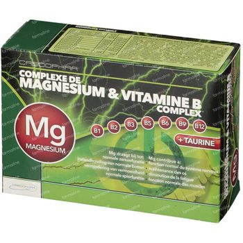 Magnésium & Vitamine B Complex 60 capsules