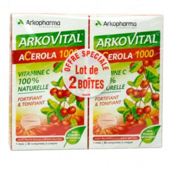 Acerola 1000 Familypack Promo 60 tabletten