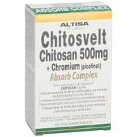Altisa® Chitosvelt Chitosan + Chrom 500mg 60 tabletten