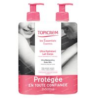 Topicrem Ultra-Hydratant Lait Corps Duo 2x500 ml