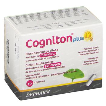 Cogniton Plus D3 60 capsules