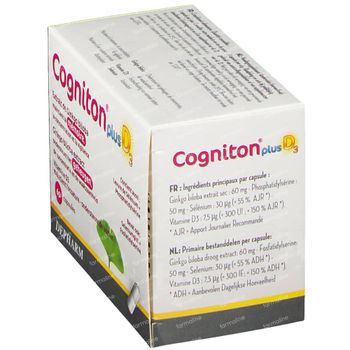 Cogniton Plus D3 60 capsules