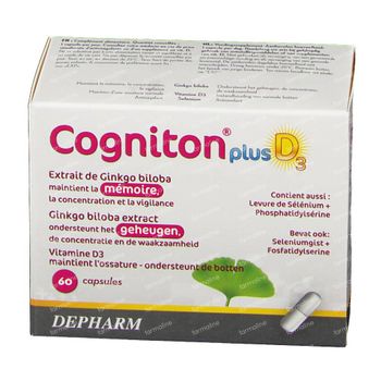 Cogniton Plus D3 60 capsules