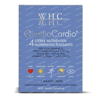 WHC Quattrocardio 3x30 capsules