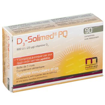D3 Solimed PQ 90 comprimés à croquer