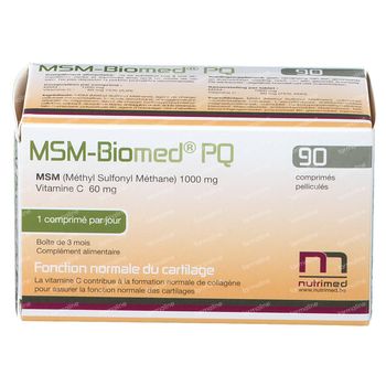 MSM Biomed PQ 90 comprimés
