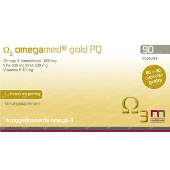 Omegamed Gold PQ 90 capsules