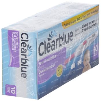 Clearblue Test d'Ovulation Digital 10 st