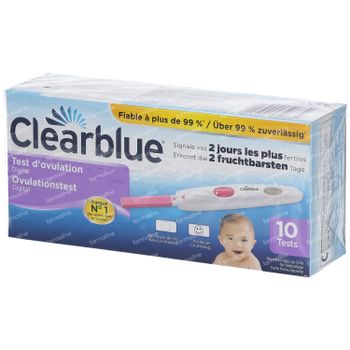 Clearblue Test d'Ovulation Digital 10 st