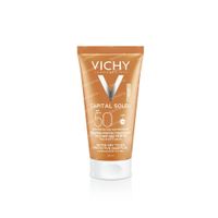 Image of Vichy Capital Soleil Tinted Dry Touch Face Fluid BB Tinted SPF50 50 ml crème 