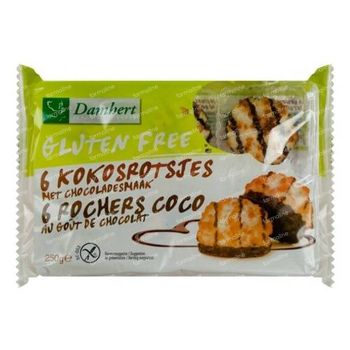 Damhert Rochers Coco au Chocolat Sans Gluten 250 g