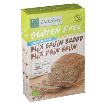Damhert Mix Pain Brun Sans Gluten 400 g