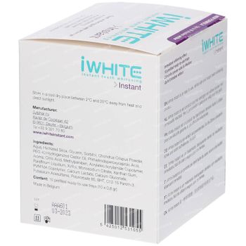 iWhite Instant Whitening Kit 10 pièces