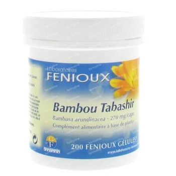 Fenioux Bambou Tabashir 200 capsules