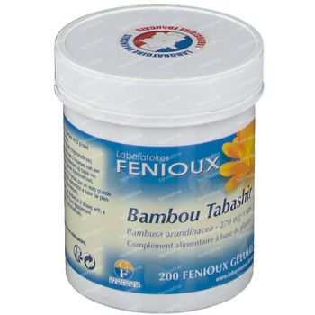 Fenioux Bambou Tabashir 200 capsules