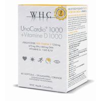 WHC Unocardio 1000 + Vit D3 60 kapseln