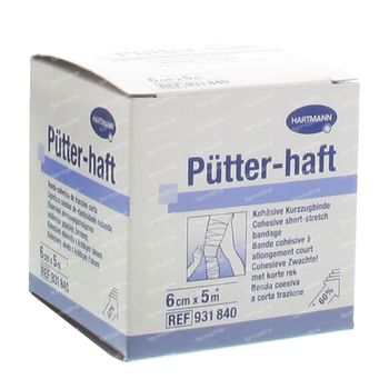 Hartmann Putter-Haft 6cm x 5m 931840 1 st