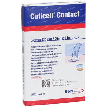 Cuticell® Contact 5 x 7,5 cm 5 pièces