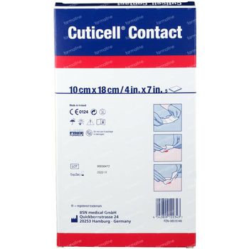 Cuticell® Contact 10 x 18 cm 72680-02 5 pièces