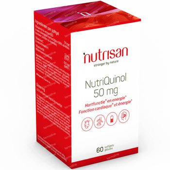 Nutrisan NutriQuinol 50mg 60 gélules souples