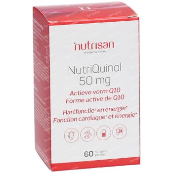 Nutrisan NutriQuinol 50mg 60 gélules souples