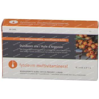 Fytoleum Multi Vitalmineral Huile d'Argousier 40 capsules