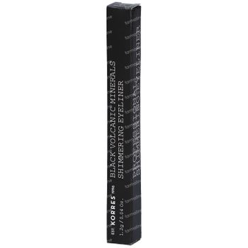 Korres Pencil Mineral Black Shimmer 1 st