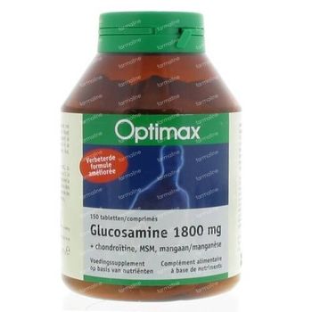 Optimax Glucosamine/Chondroitine 1800 mg 150 comprimés