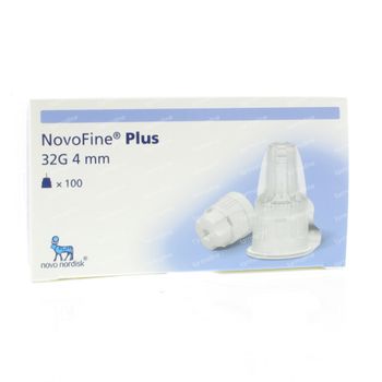 NovoFine® Plus 32g 4mm 100 stuks