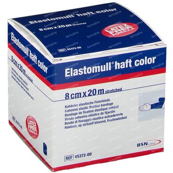 Elastomull Haft Bleu 45372-00 8cm x 20m 1 st