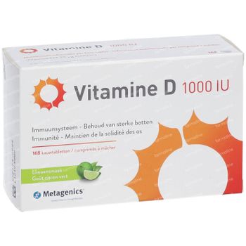 Vitamine D 1000IU 168 kauwtabletten