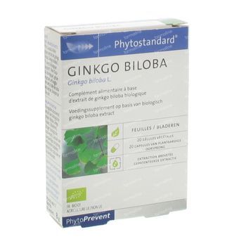 Phytostandard Ginkgo Biloba 20 capsules
