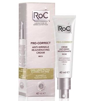 RoC Pro-Correct Crème Anti-Rides Régénérante 40 ml