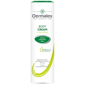Dermalex Crème Corporelle Hydratation Intense - Peaux Sèches, 10% Urée 500 ml