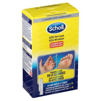 Scholl Pharma SOS Verrues 16 Applicateurs + 80 ml 96 ml