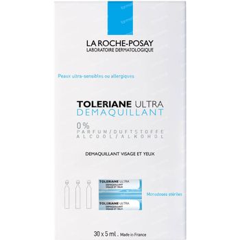 La Roche-Posay Toleriane Ultra Demaquillant 30x5 ml ampoules
