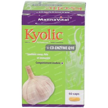 Mannavital Kyolic + Coenzym Q10 60 capsules