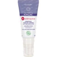 Jonzac Sublimactive Contour Yeux & Lèvres Anti-Âge Cellulaire Bio 15 ml