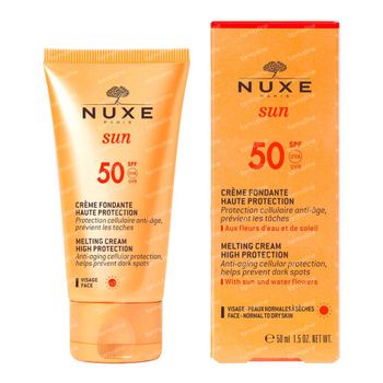 Nuxe Sun Crème Fondante Visage SPF50 50 ml tube