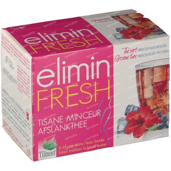 Elimin Fresh Afslankthee Hibiscus - Rode Vruchten 24 zakjes