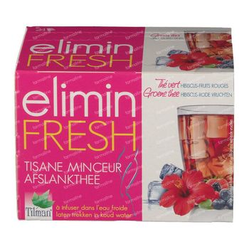 Elimin Fresh Tisane Minceur Hibiscus - Fruits Rouges 24 sachets