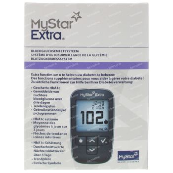 Mystar Lecteur De Glycémie Kit 1 st