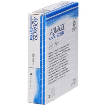 Aquacel Extra Stéril 5x5cm 420816 3 st