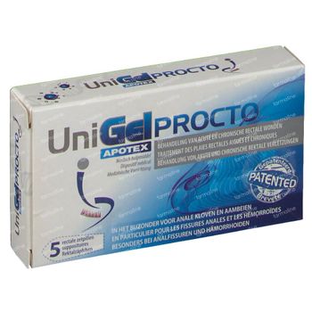 Unigel Procto Suppo Apotex 5 st