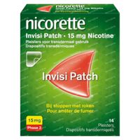Nicorette® Invisi Patch 15mg 14  pleisters